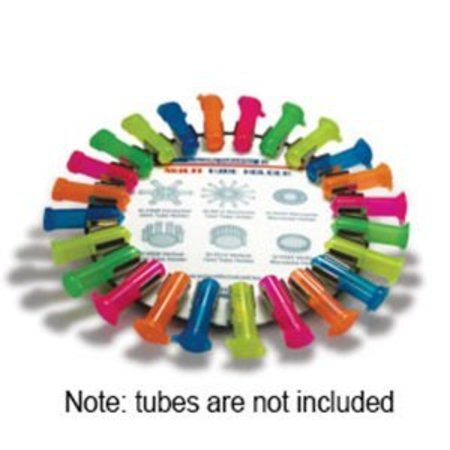 SCIENTIFIC INDUSTRIES Vortex-Genie 2 Tube Holder, Horizontal, 24x1.5-2.0ml 155585